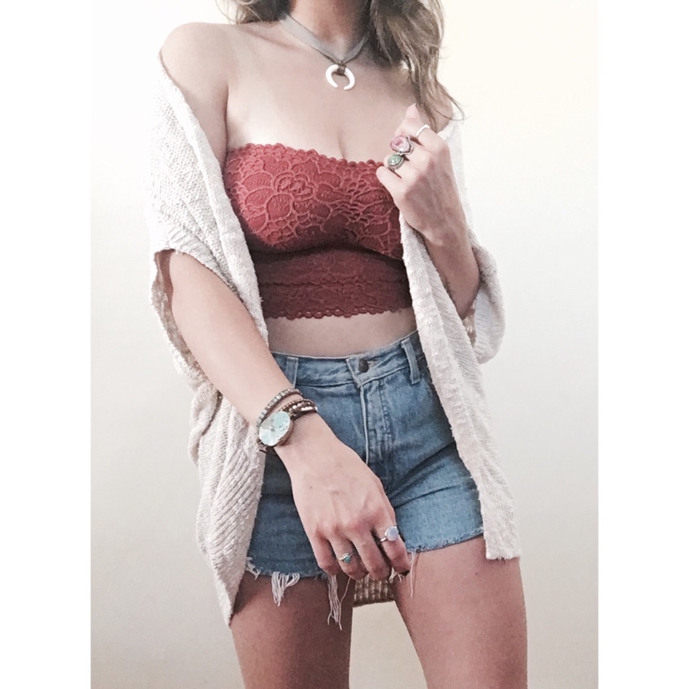 Silence and Noise Oversize Knit Cardigan